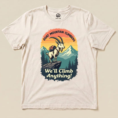 Hike Tee T-Shirt Natural / S We'll Climb Anything Shirt