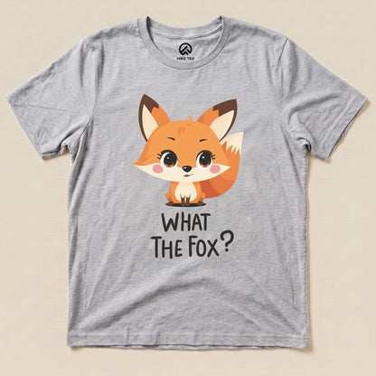 What The Fox Shirt Hike Tee T-Shirt Athletic Heather / S