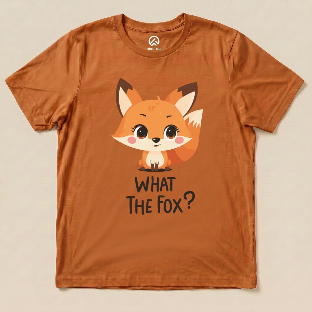 What The Fox Shirt Hike Tee T-Shirt Autumn / S