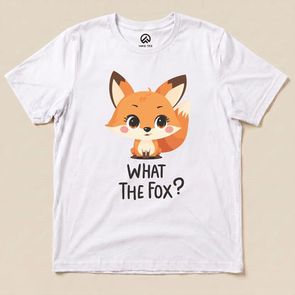 What The Fox Shirt Hike Tee T-Shirt White / S