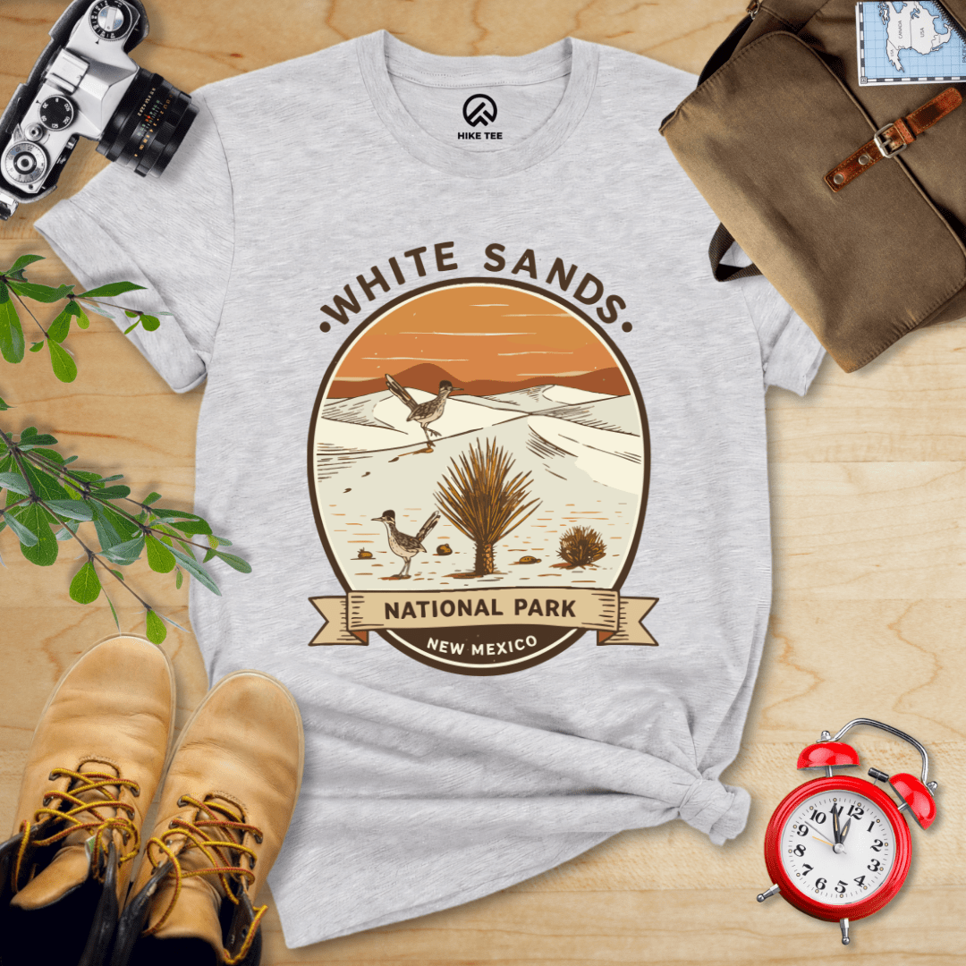 Hike Tee T-Shirt Athletic Heather / S White Sands National Park Shirt