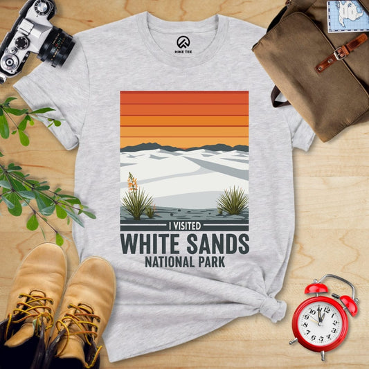 Hike Tee T-Shirt Athletic Heather / S White Sands National Park Shirt