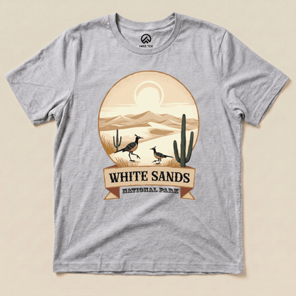 Hike Tee T-Shirt Athletic Heather / S White Sands National Park Shirt