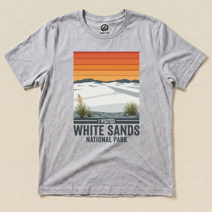 Hike Tee T-Shirt Athletic Heather / S White Sands National Park Shirt