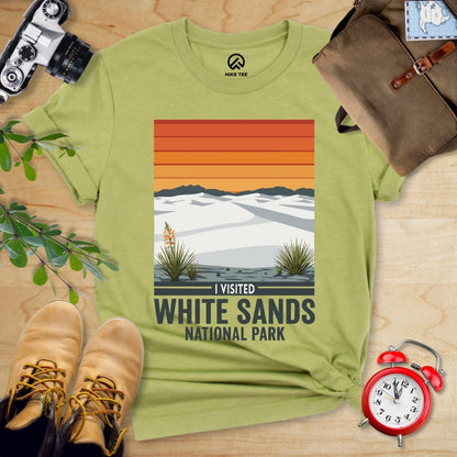 Hike Tee T-Shirt Heather Green / S White Sands National Park Shirt