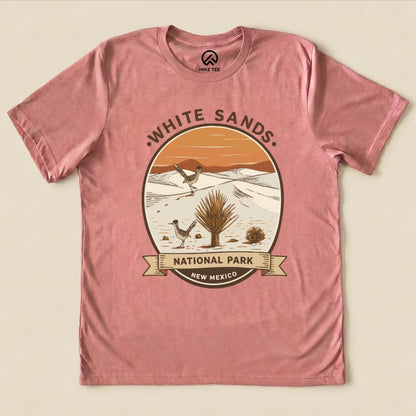 Hike Tee T-Shirt Heather Mauve / S White Sands National Park Shirt