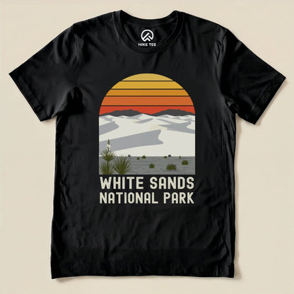 Hike Tee T-Shirt Black / S White Sands Shirt
