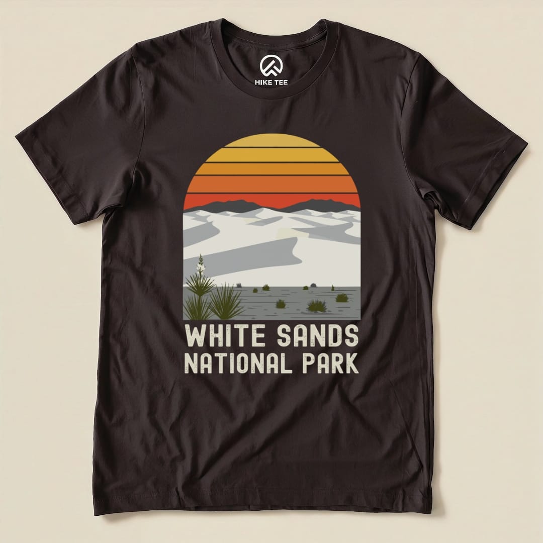 Hike Tee T-Shirt Brown / S White Sands Shirt