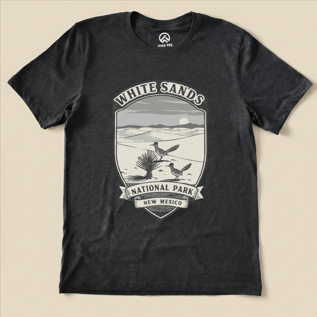 Hike Tee T-Shirt Dark Grey Heather / S White Sands Shirt