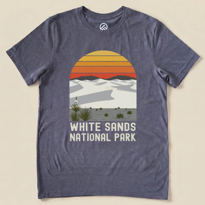 Hike Tee T-Shirt Heather Navy / S White Sands Shirt