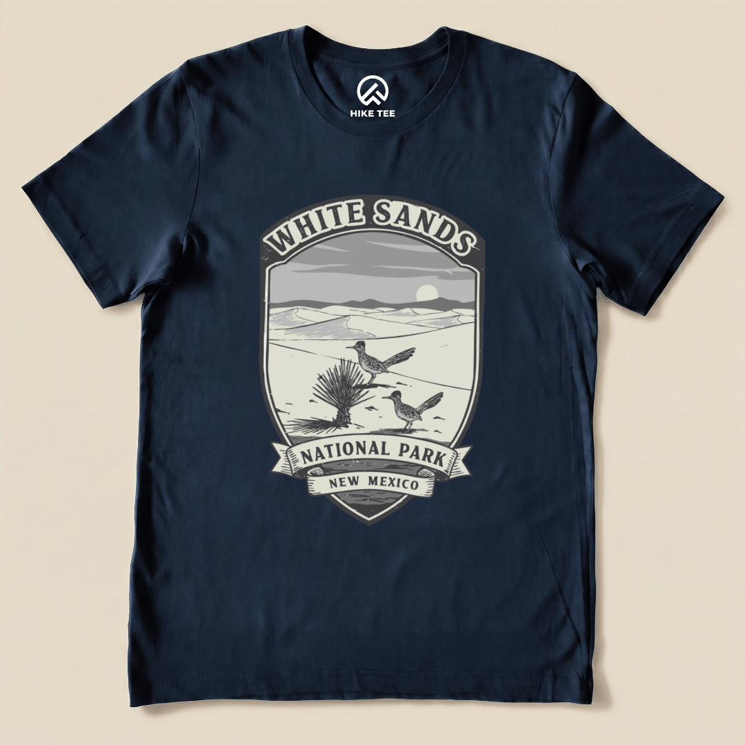 Hike Tee T-Shirt Navy / S White Sands Shirt