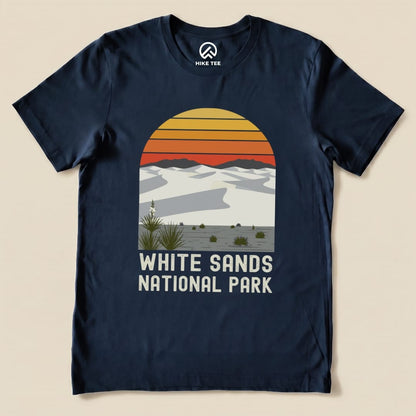 Hike Tee T-Shirt Navy / S White Sands Shirt