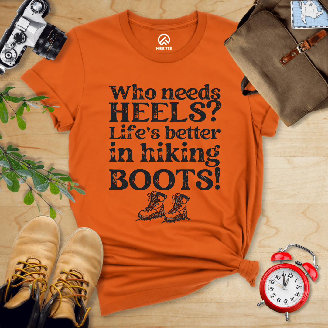 Hike Tee T-Shirt Autumn / S Who Needs Heel? Shirt