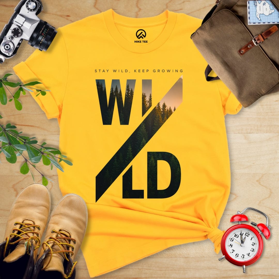 Hike Tee T-Shirt Gold / S Wild Shirt