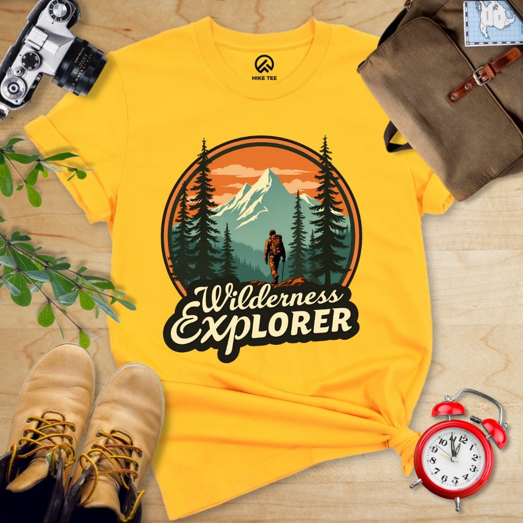 Hike Tee T-Shirt Gold / S Wilderness Explorer Shirt