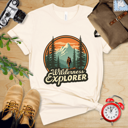 Printify T-Shirt Natural / S Wilderness Explorer