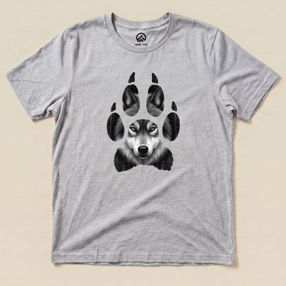 Hike Tee T-Shirt Athletic Heather / S Wolf's Paw Shirt