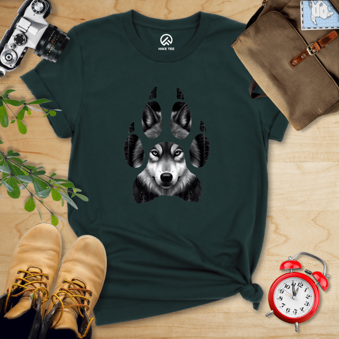 Hike Tee T-Shirt Forest / S Wolf's Paw Shirt