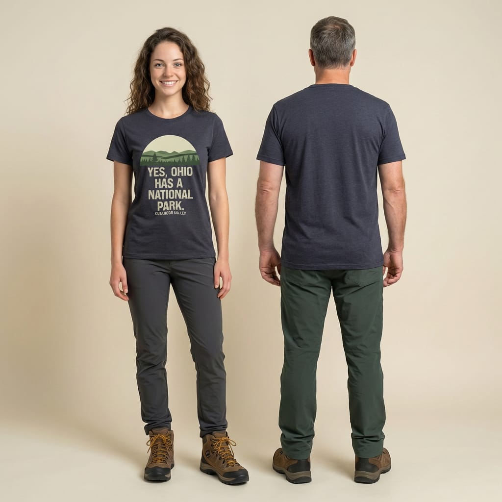 Hike Tee T-Shirt Yes, Cuyahoga Valley National Park Shirt