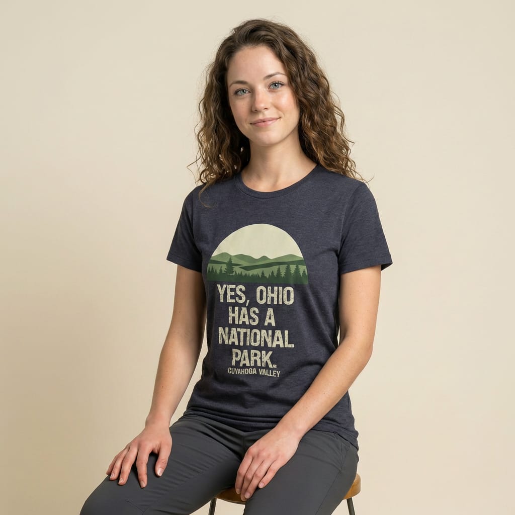 Hike Tee T-Shirt Yes, Cuyahoga Valley National Park Shirt