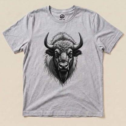Yosemite Bison Shirt Hike Tee T-Shirt Athletic Heather / S