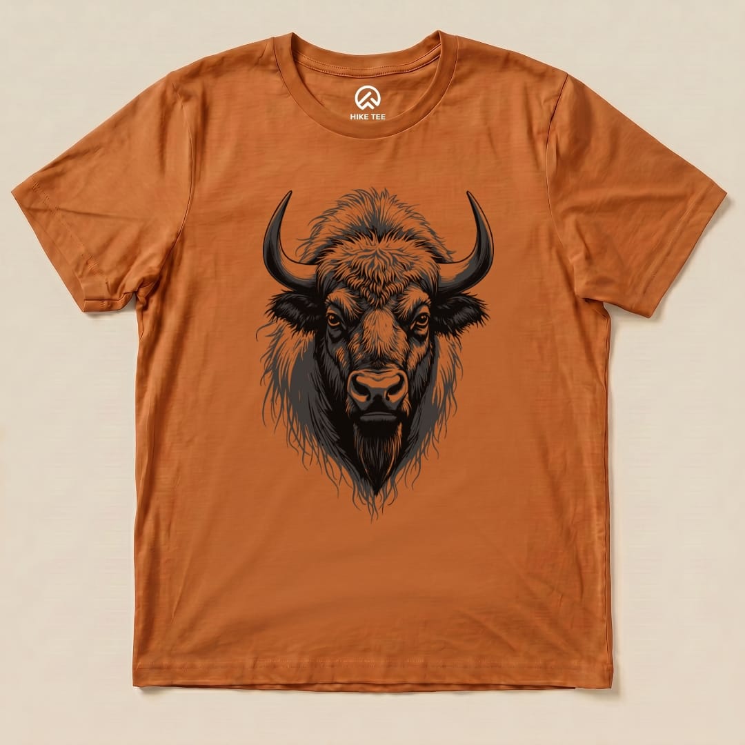 Yosemite Bison Shirt Hike Tee T-Shirt Autumn / S