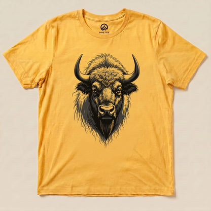 Yosemite Bison Shirt Hike Tee T-Shirt Gold / S