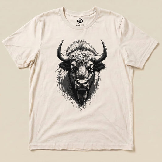 Yosemite Bison Shirt Hike Tee T-Shirt Natural / S