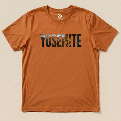 Hike Tee T-Shirt Autumn / S Yosemite Mountains Shirt
