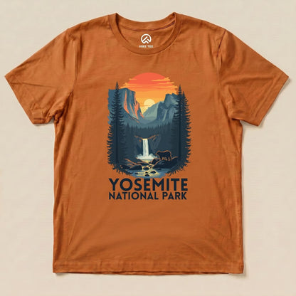Hike Tee T-Shirt Autumn / S Yosemite National Park Shirt