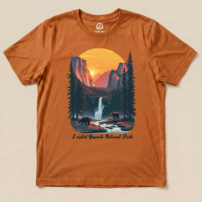 Hike Tee T-Shirt Autumn / S Yosemite National Park Shirt