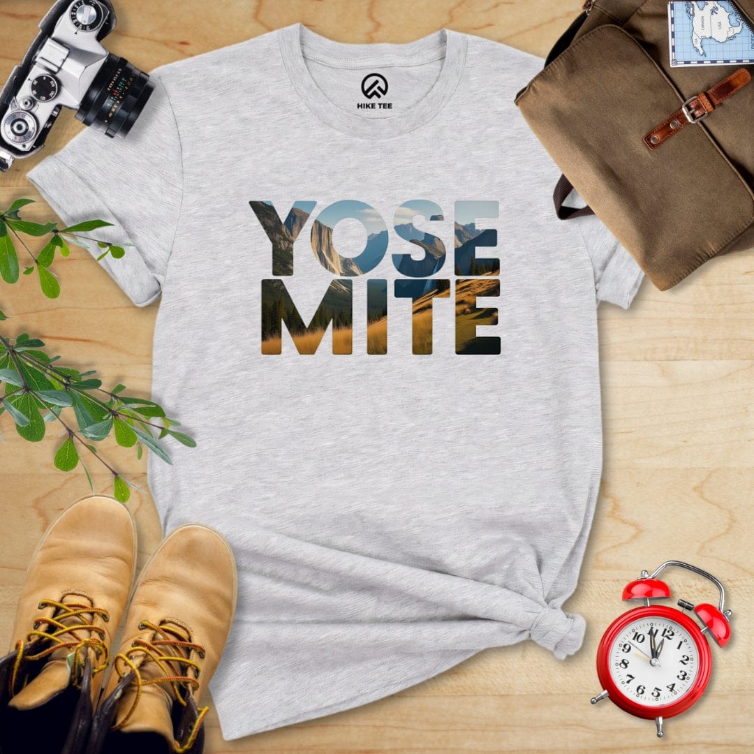 Hike Tee T-Shirt Athletic Heather / S Yosemite Shirt