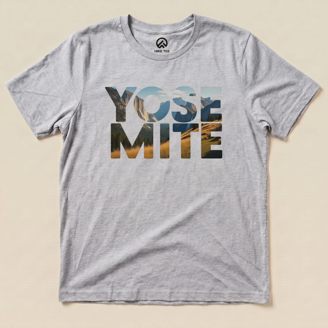 Hike Tee T-Shirt Athletic Heather / S Yosemite Shirt
