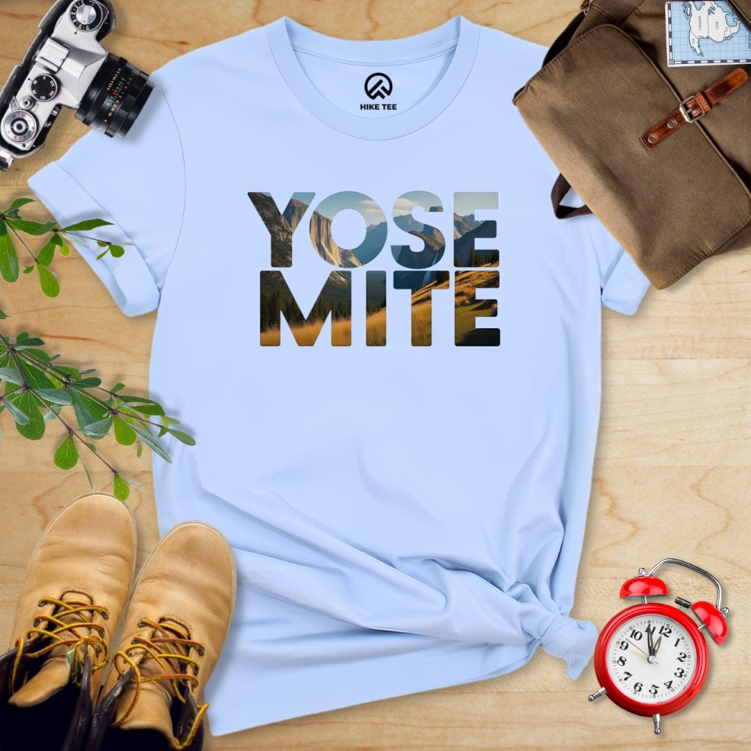 Hike Tee T-Shirt Baby Blue / S Yosemite Shirt