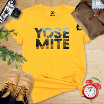 Hike Tee T-Shirt Gold / S Yosemite Shirt