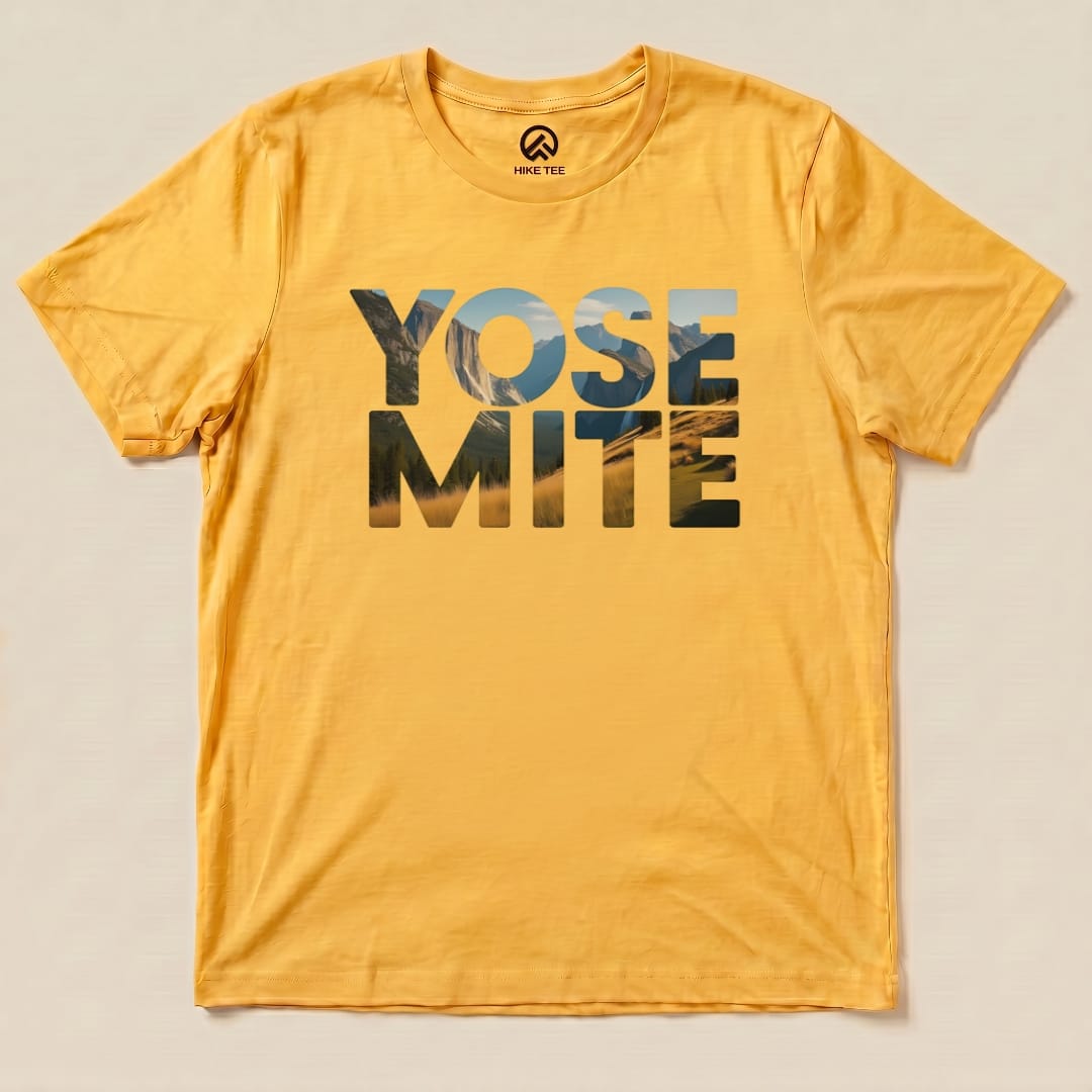 Hike Tee T-Shirt Gold / S Yosemite Shirt