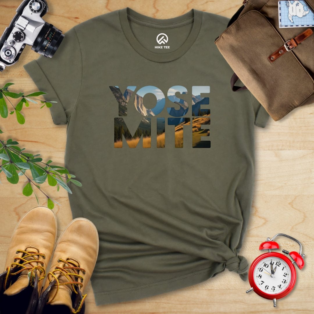 Hike Tee T-Shirt Military Green / S Yosemite Shirt