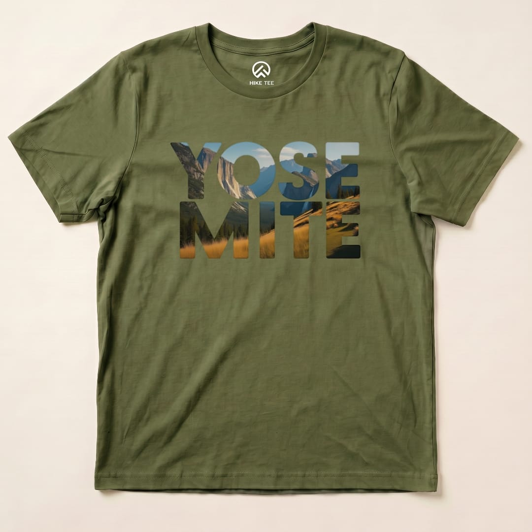 Hike Tee T-Shirt Military Green / S Yosemite Shirt