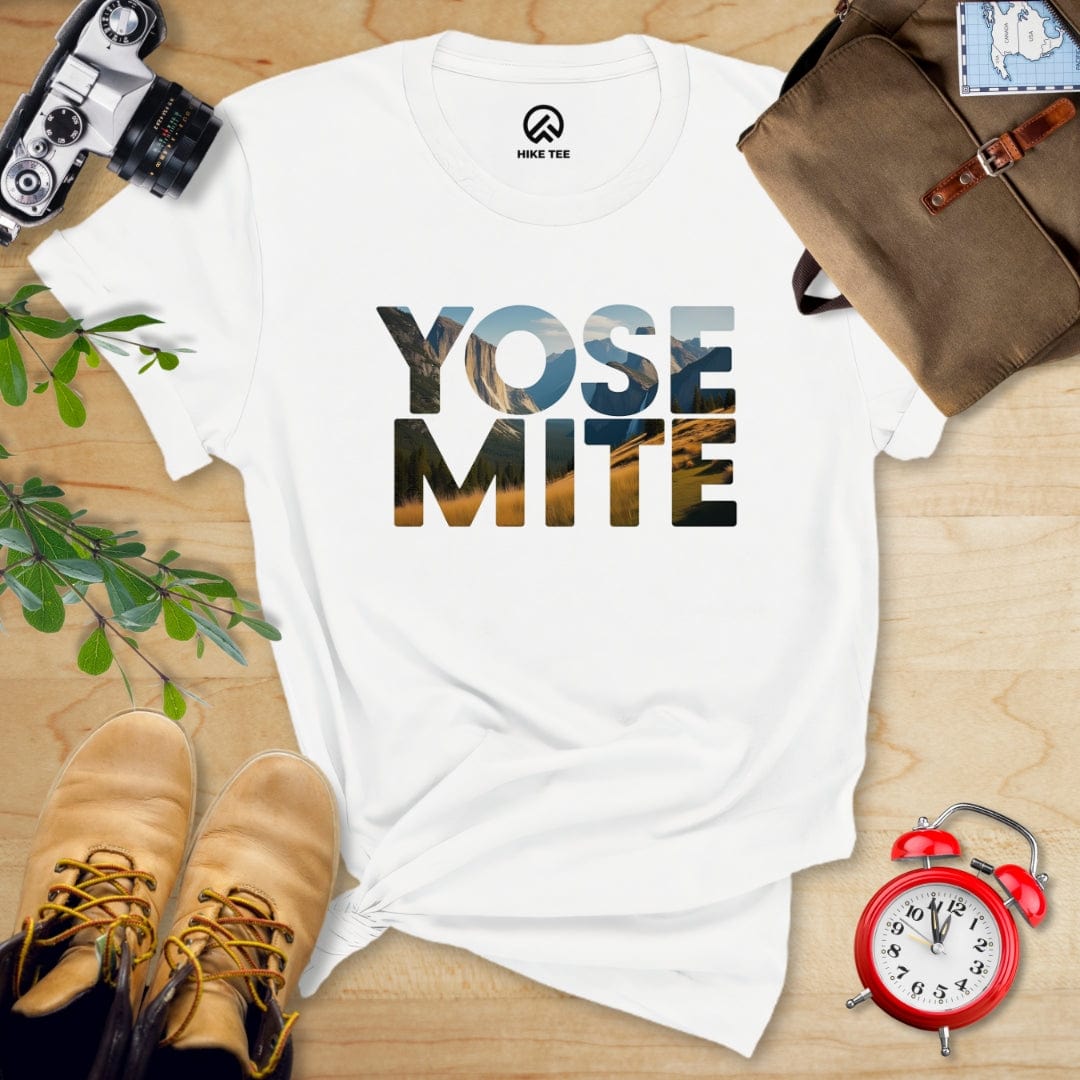 Hike Tee T-Shirt White / S Yosemite Shirt