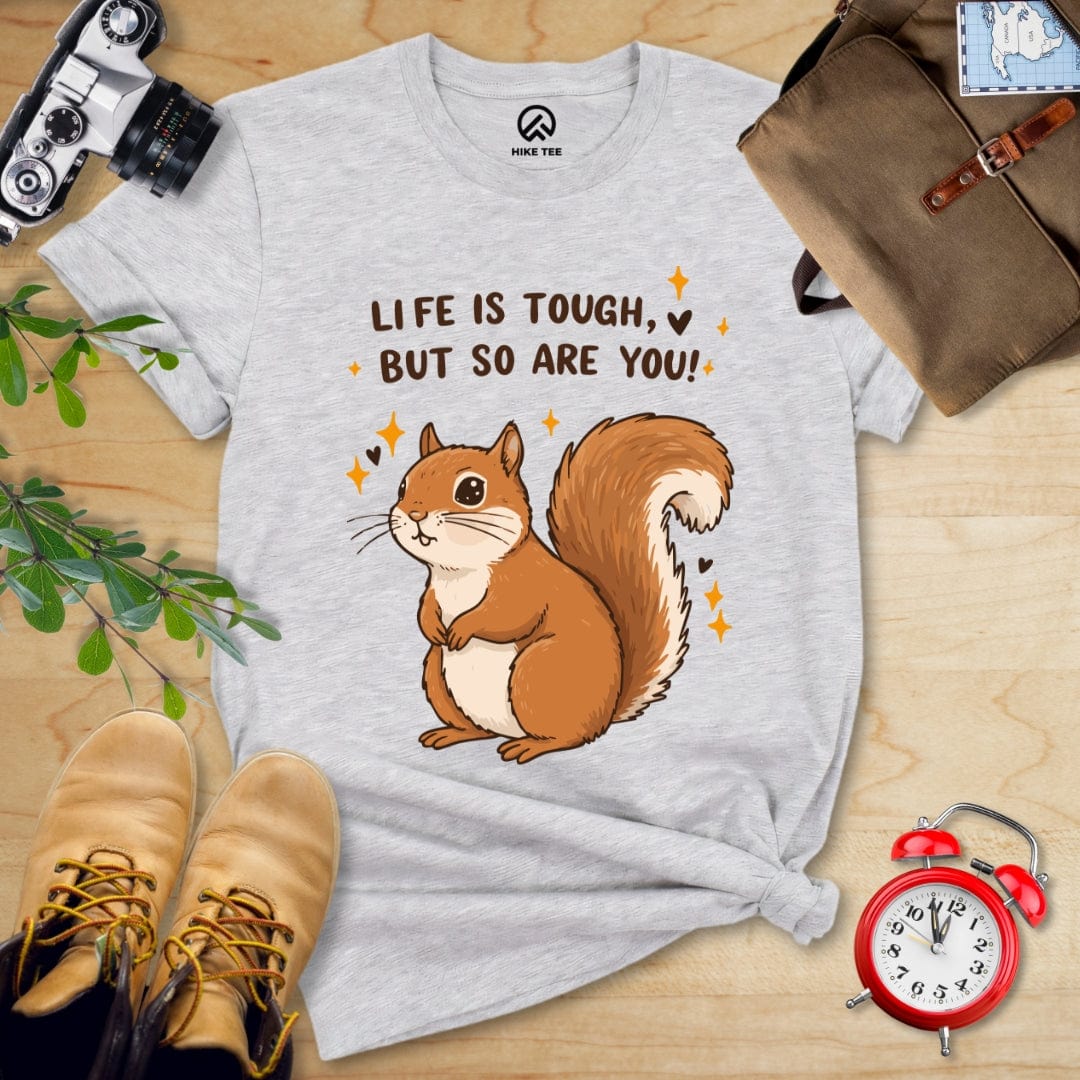 Hike Tee T-Shirt Athletic Heather / S You Are Tough Shirt