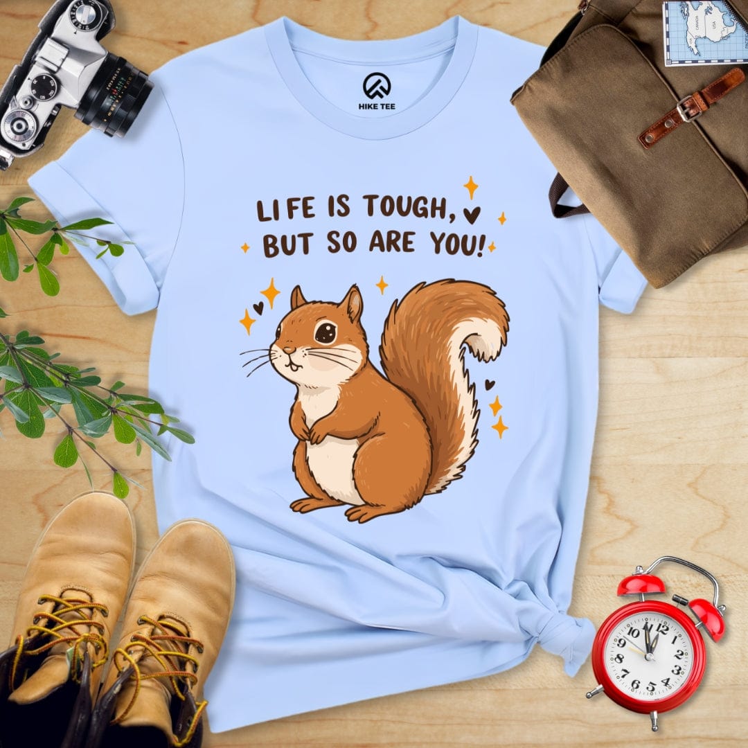 Hike Tee T-Shirt Baby Blue / S You Are Tough Shirt