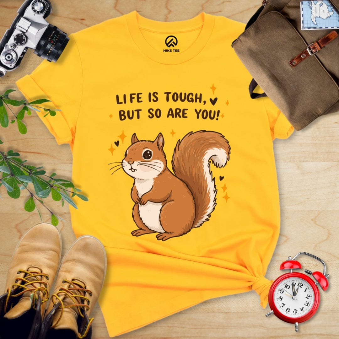 Hike Tee T-Shirt Gold / S You Are Tough Shirt