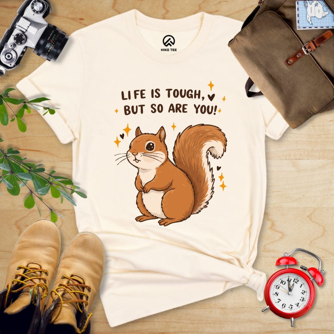 Hike Tee T-Shirt Natural / S You Are Tough Shirt