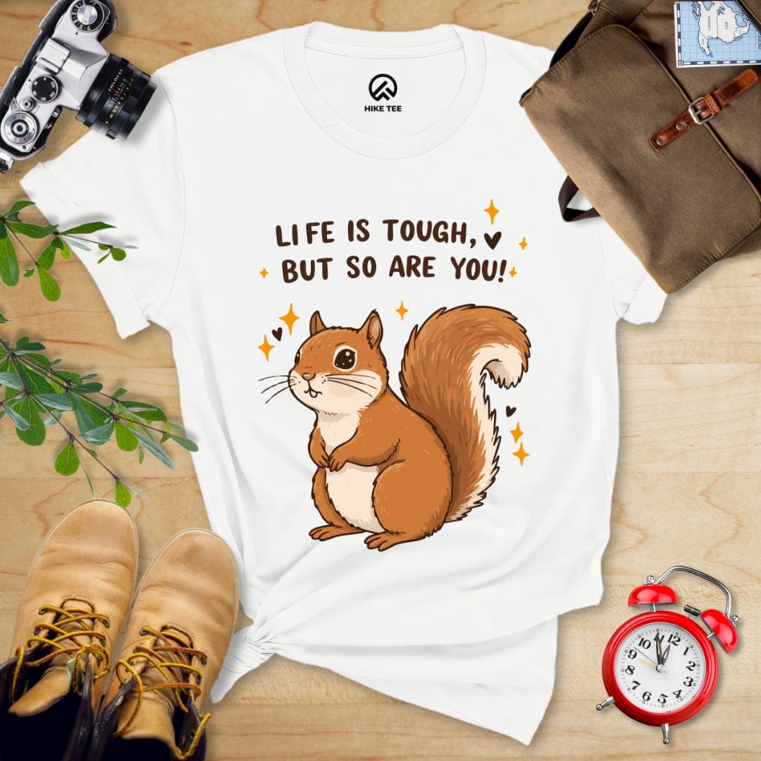 Hike Tee T-Shirt White / S You Are Tough Shirt