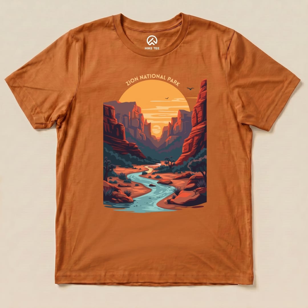 Hike Tee T-Shirt Autumn / S Zion National Park Shirt